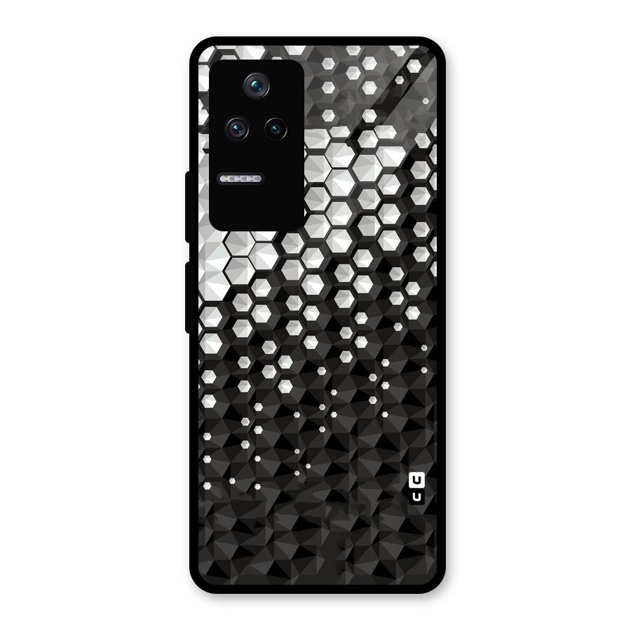Elite Hexagonal Glass Back Case for Poco F4 5G