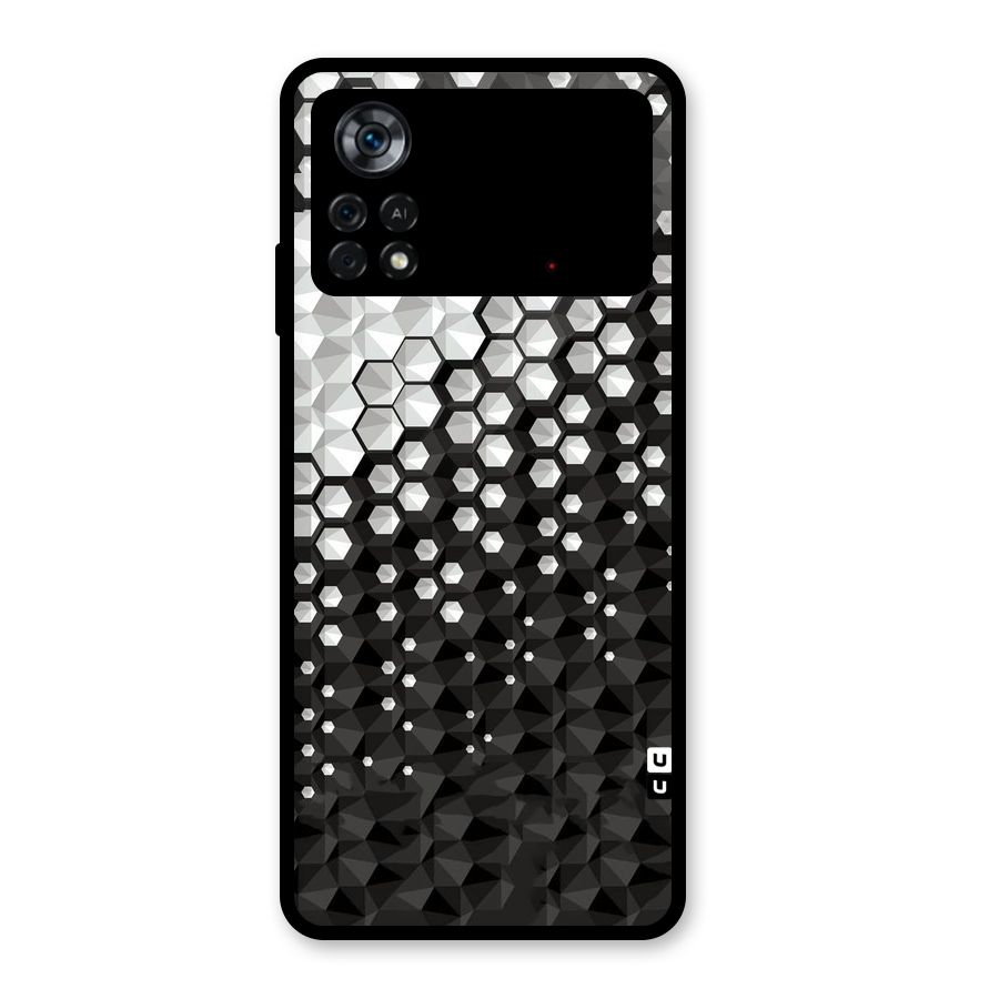 Elite Hexagonal Glass Back Case for Poco X4 Pro 5G