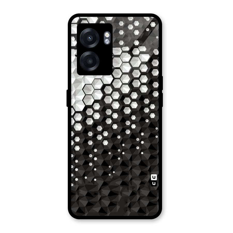 Elite Hexagonal Glass Back Case for Realme Narzo 50 5G