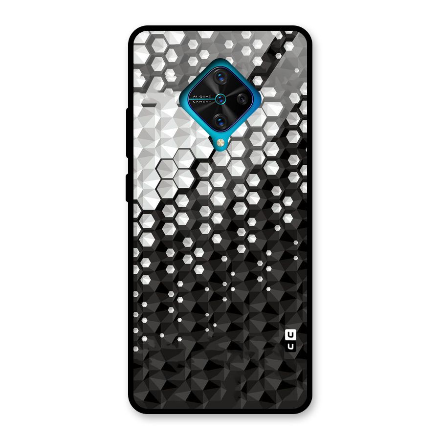 Elite Hexagonal Glass Back Case for Vivo S1 Pro