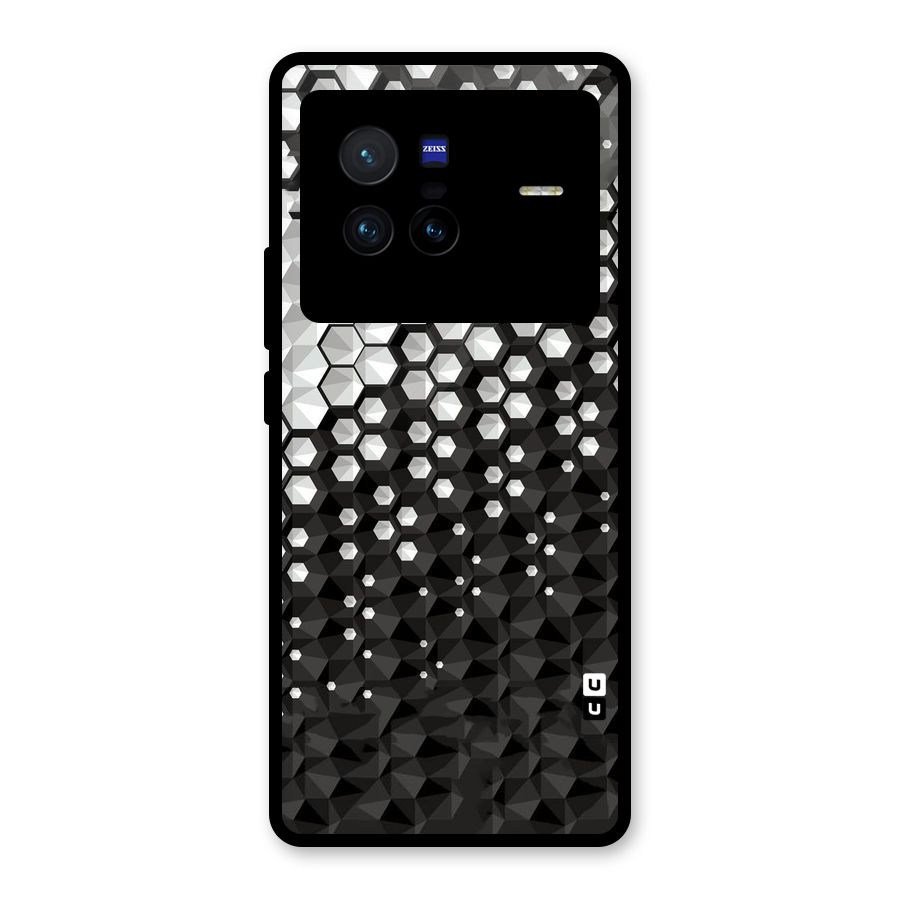 Elite Hexagonal Glass Back Case for Vivo X80