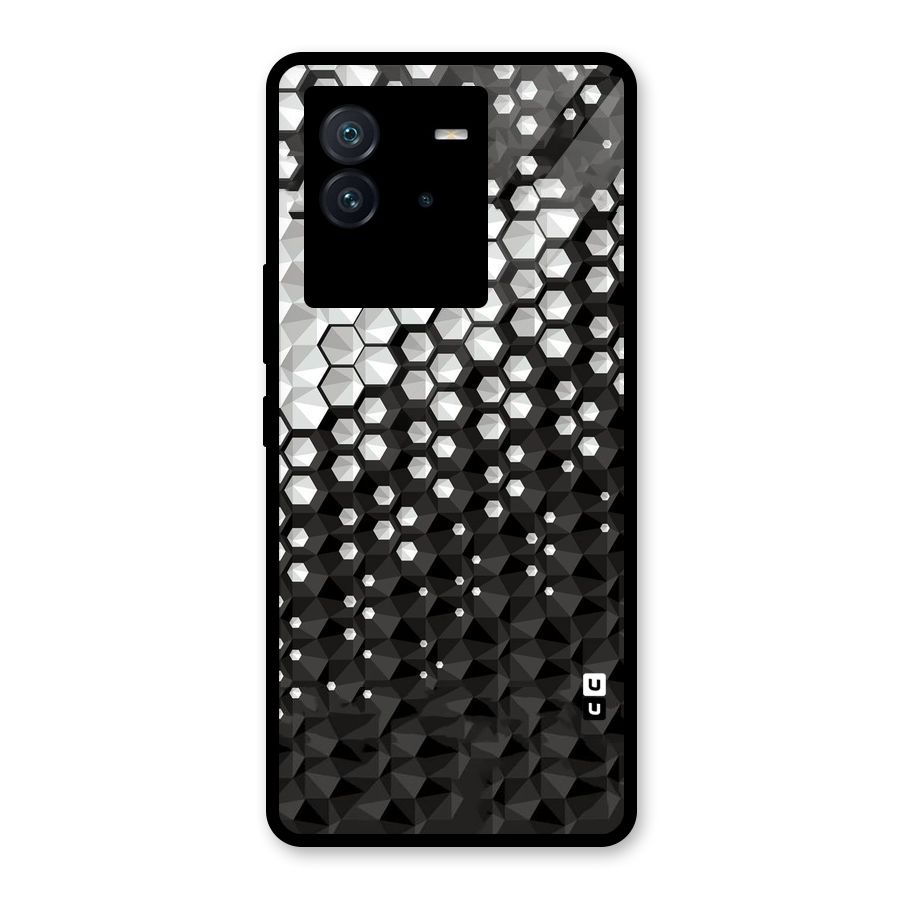 Elite Hexagonal Glass Back Case for Vivo iQOO Neo 6 5G