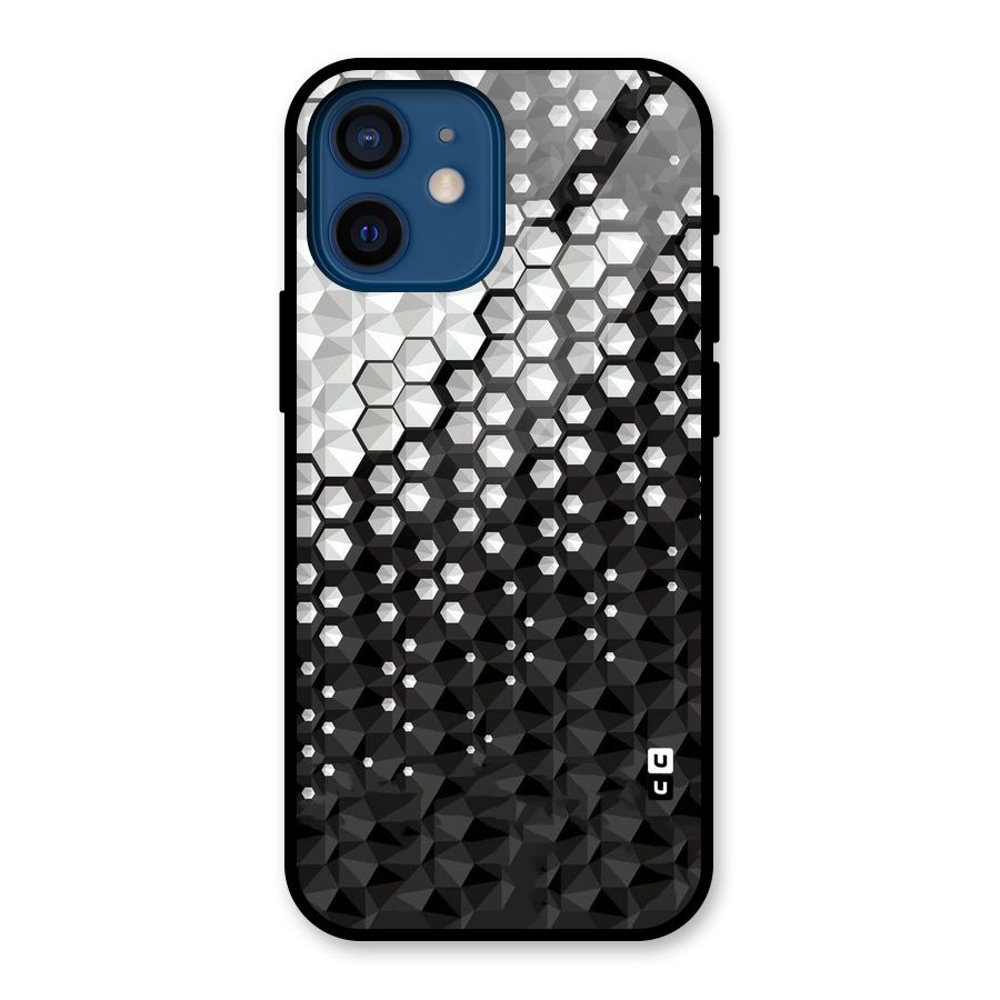 Elite Hexagonal Glass Back Case for iPhone 12 Mini