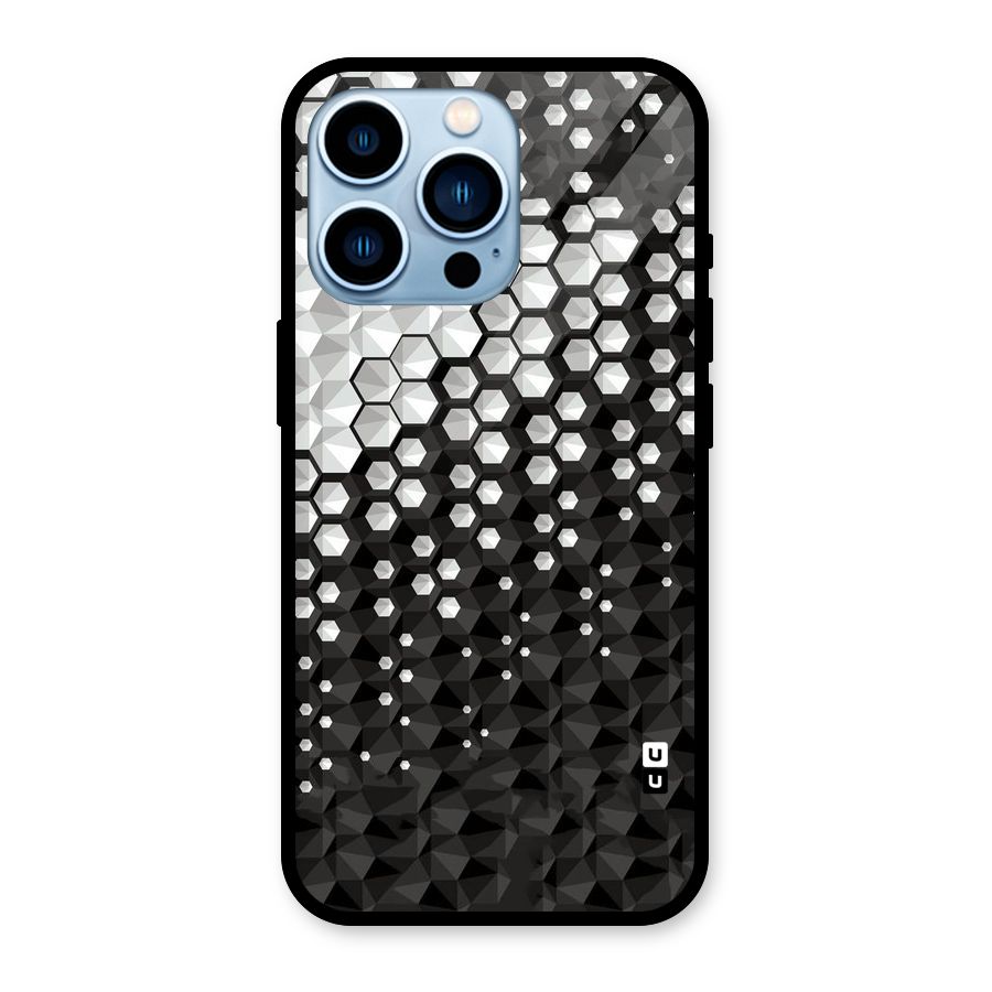 Elite Hexagonal Glass Back Case for iPhone 13 Pro