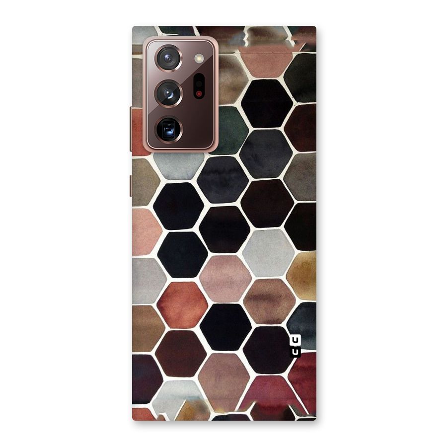Elite Pastel Hexagons Back Case for Galaxy Note 20 Ultra