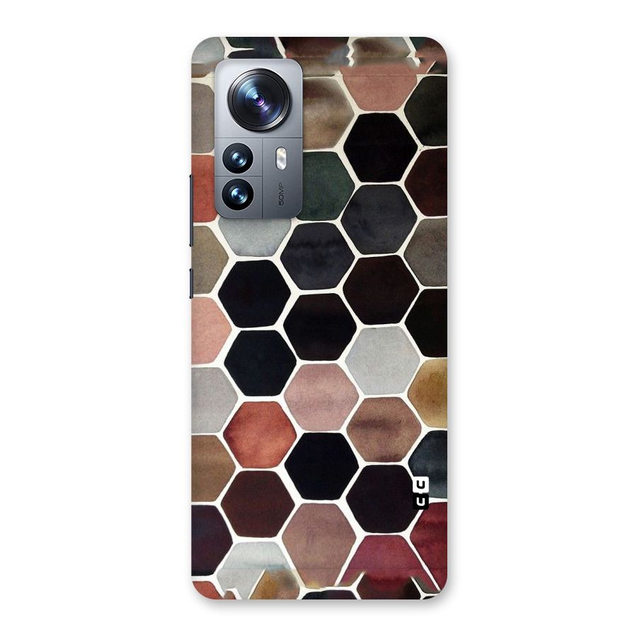 Elite Pastel Hexagons Back Case for Xiaomi 12 Pro