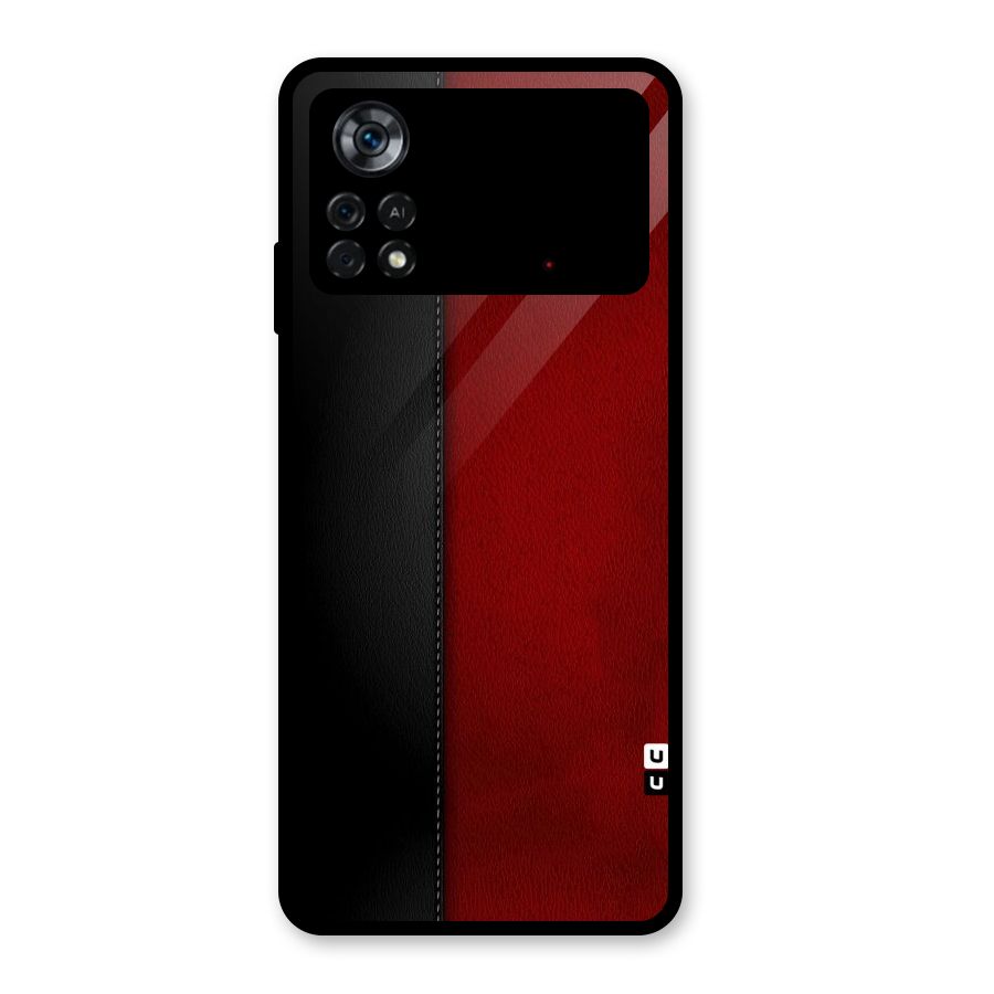 Elite Shade Design Glass Back Case for Poco X4 Pro 5G