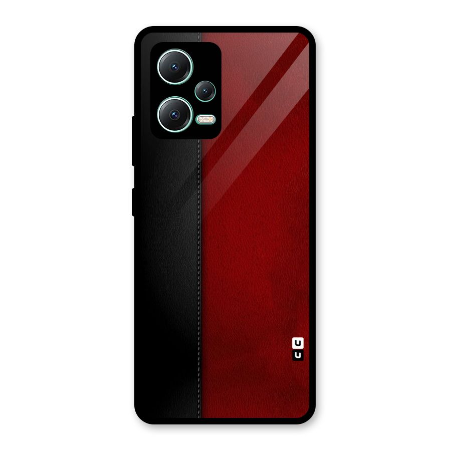 Elite Shade Design Glass Back Case for Redmi Note 12 5G