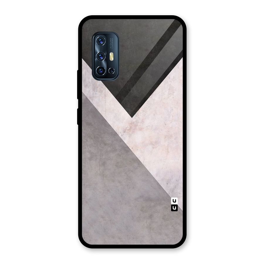 Elitism Shades Glass Back Case for Vivo V17