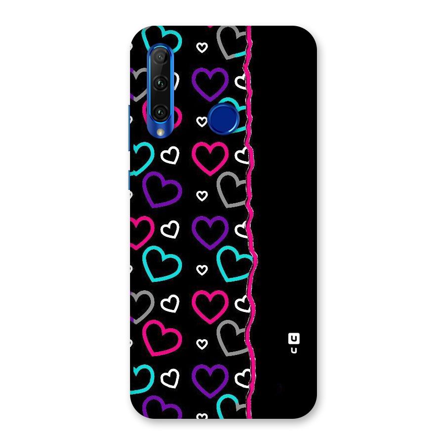 Empty Hearts Back Case for Honor 20i