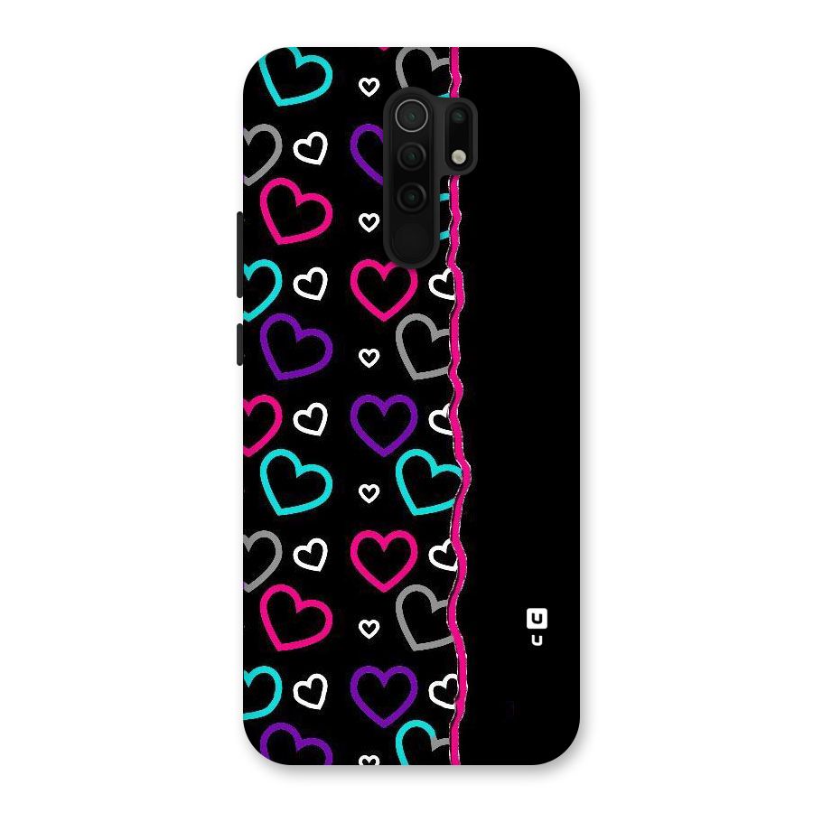 Empty Hearts Back Case for Poco M2