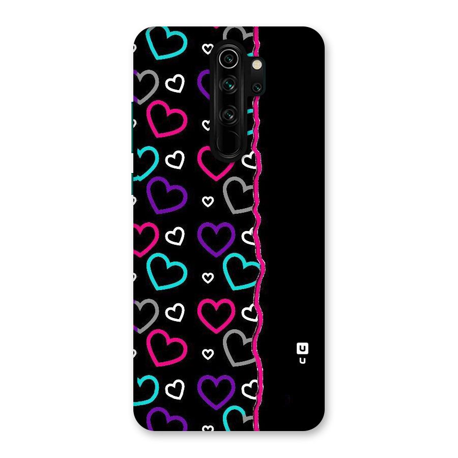 Empty Hearts Back Case for Redmi Note 8 Pro