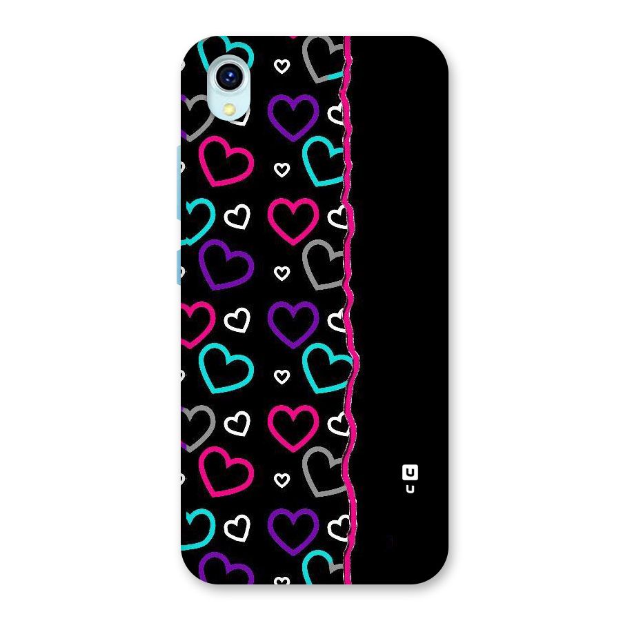 Empty Hearts Back Case for Vivo Y1s