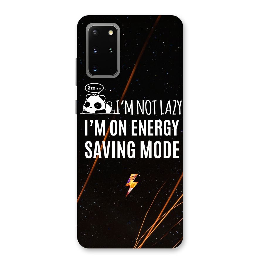 Energy Saving Mode Back Case for Galaxy S20 Plus