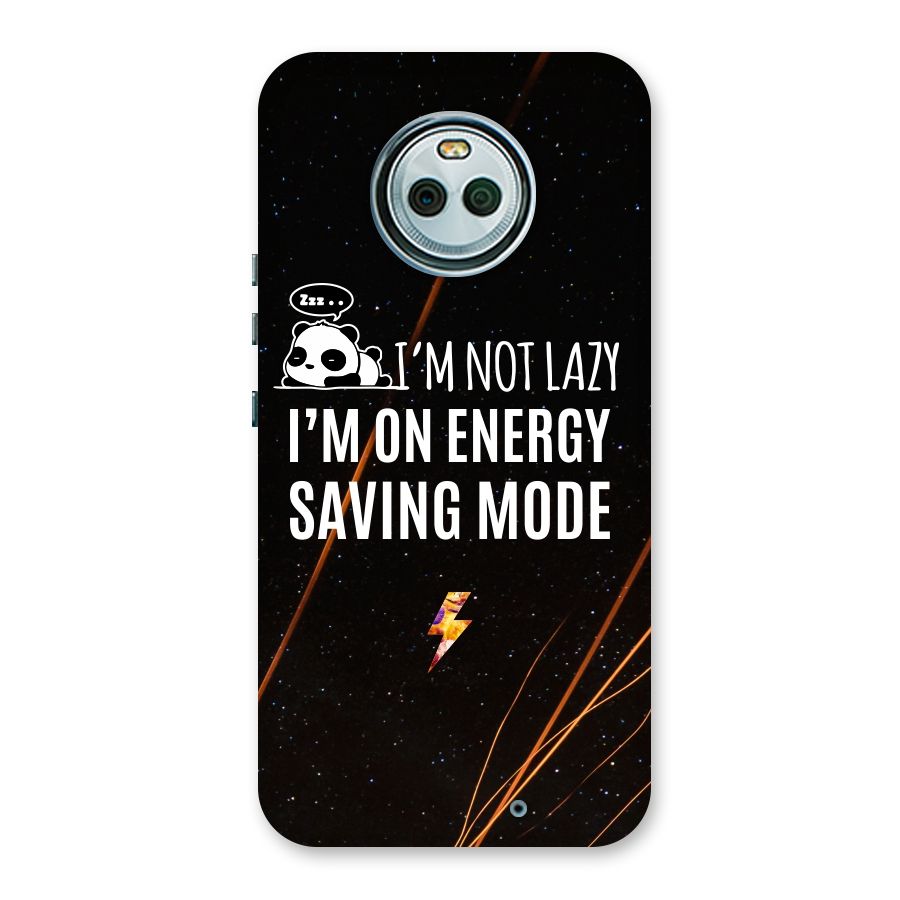 Energy Saving Mode Back Case for Moto X4