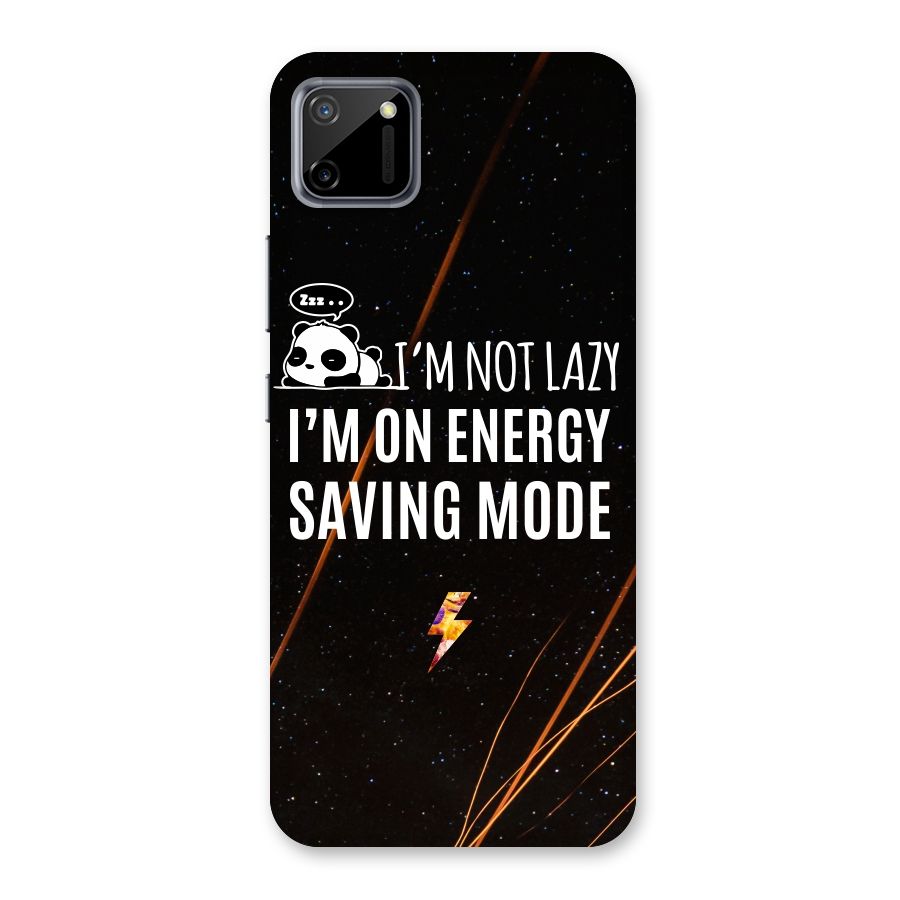 Energy Saving Mode Back Case for Realme C11