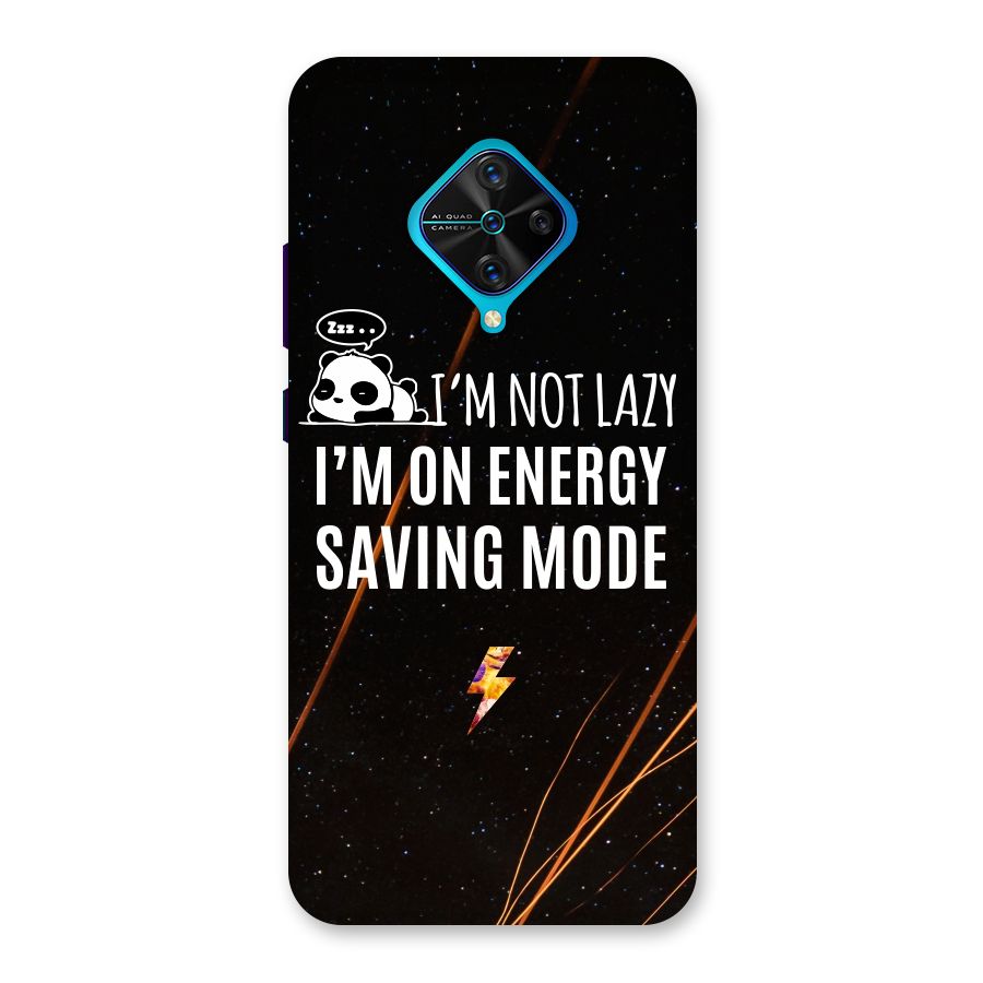 Energy Saving Mode Back Case for Vivo S1 Pro