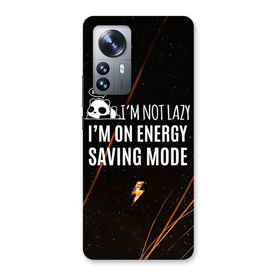 Energy Saving Mode Back Case for Xiaomi 12 Pro
