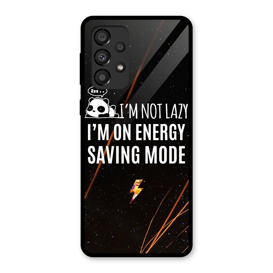 Energy Saving Mode Glass Back Case for Galaxy A33 5G