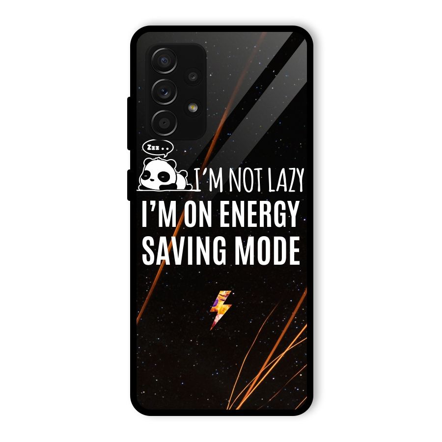 Energy Saving Mode Glass Back Case for Galaxy A53 5G