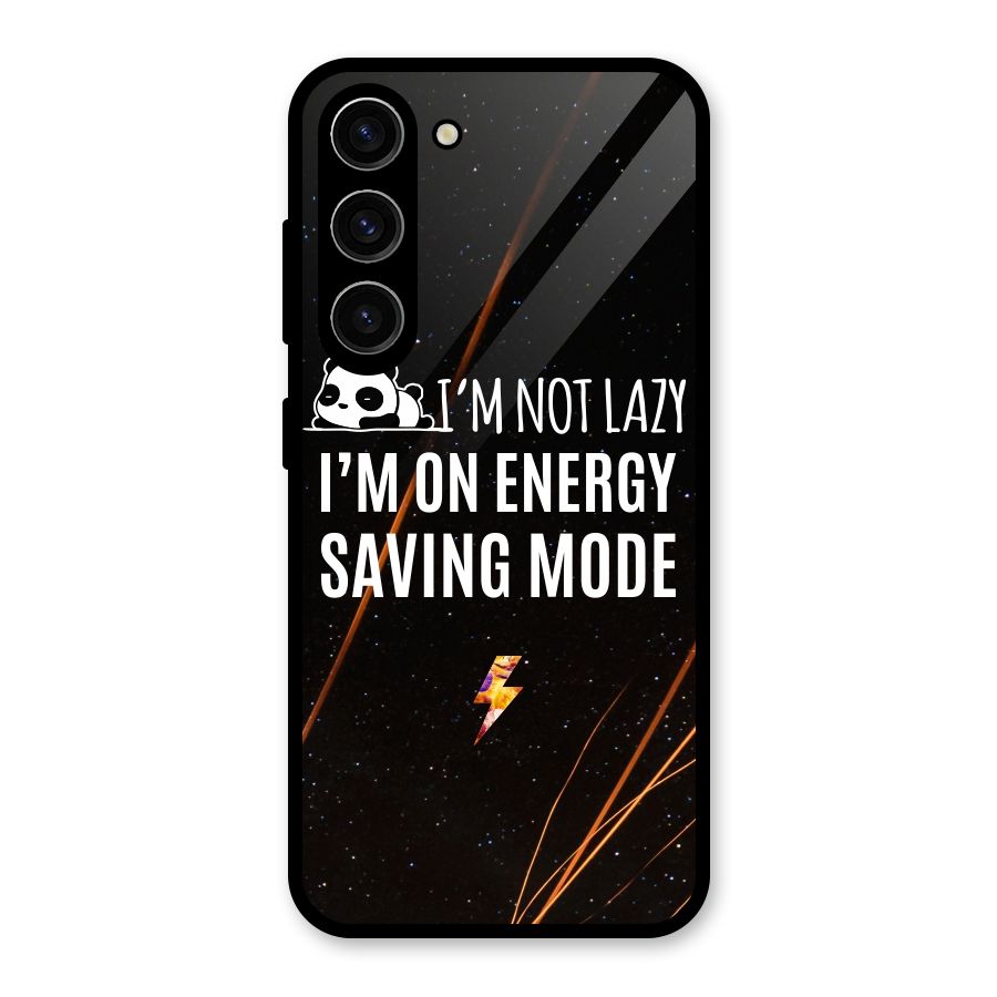 Energy Saving Mode Glass Back Case for Galaxy S23