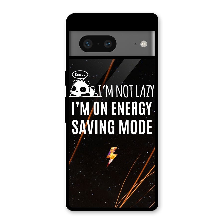 Energy Saving Mode Glass Back Case for Google Pixel 7