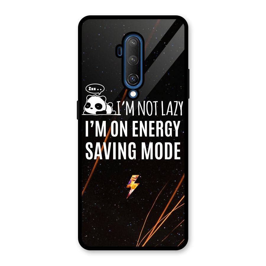 Energy Saving Mode Glass Back Case for OnePlus 7T Pro