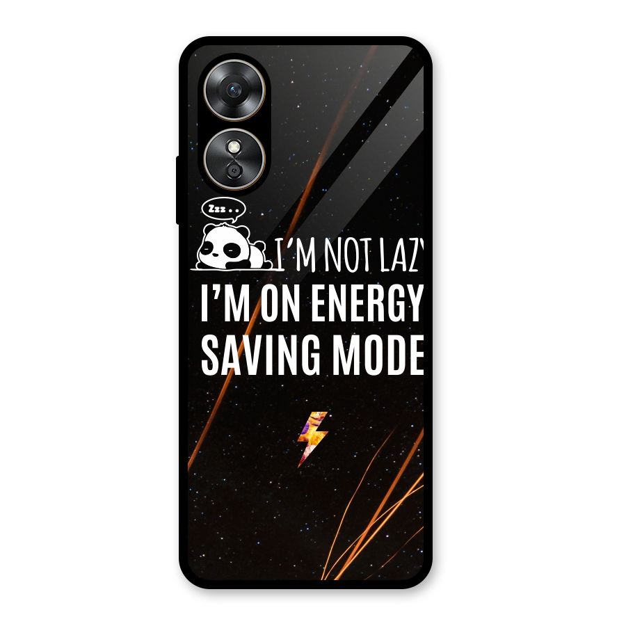 Energy Saving Mode Glass Back Case for Oppo A17
