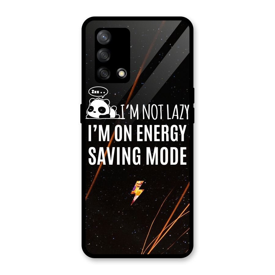 Energy Saving Mode Glass Back Case for Oppo F19
