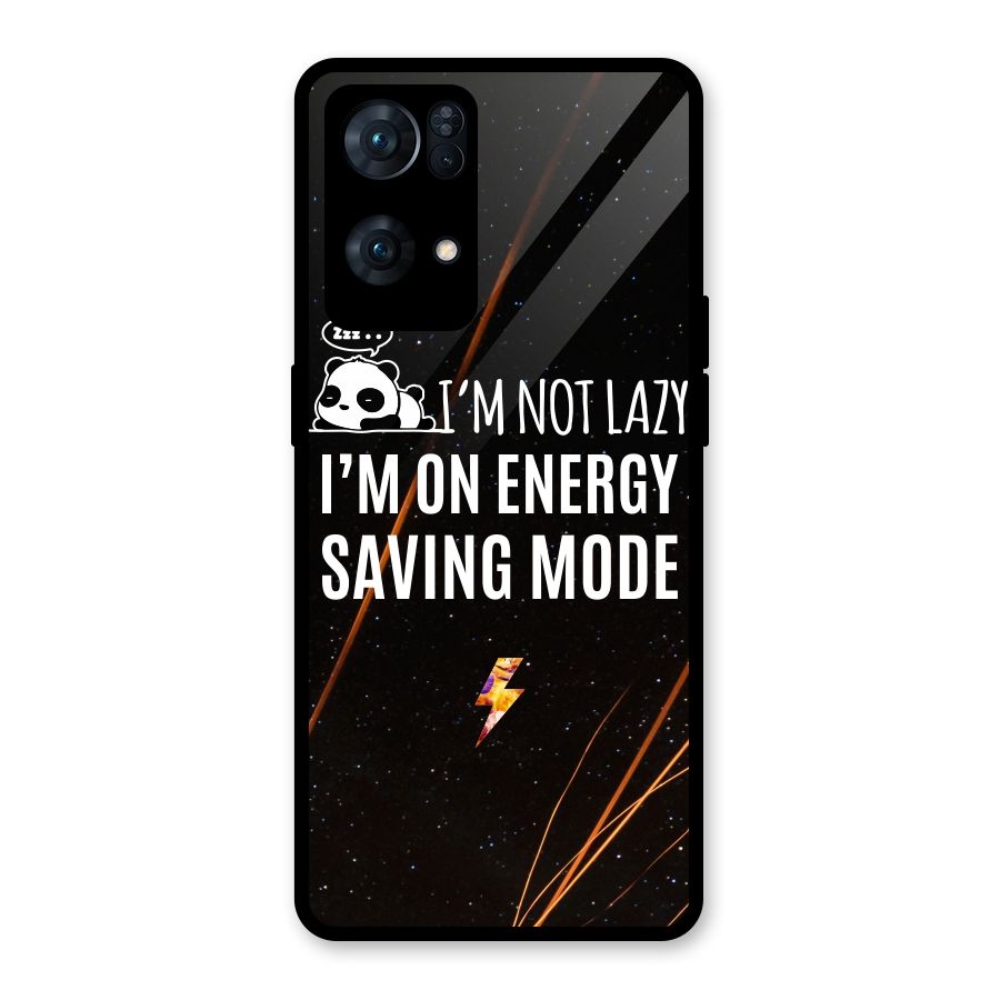 Energy Saving Mode Glass Back Case for Oppo Reno7 Pro 5G