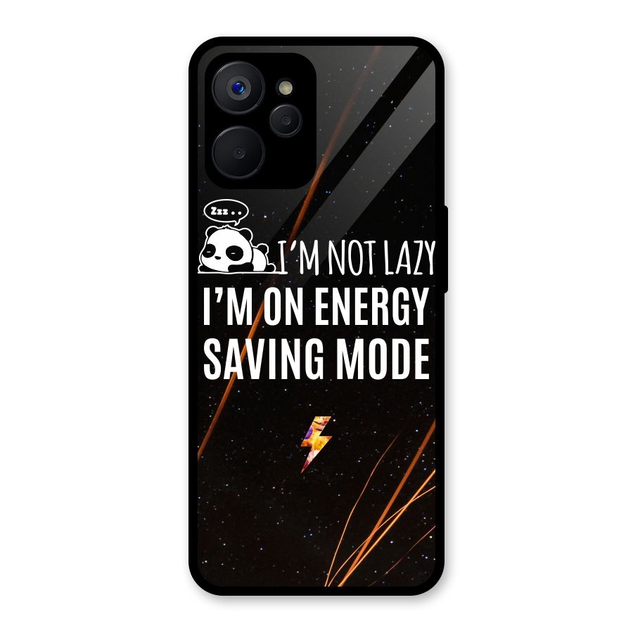 Energy Saving Mode Glass Back Case for Realme 9i 5G