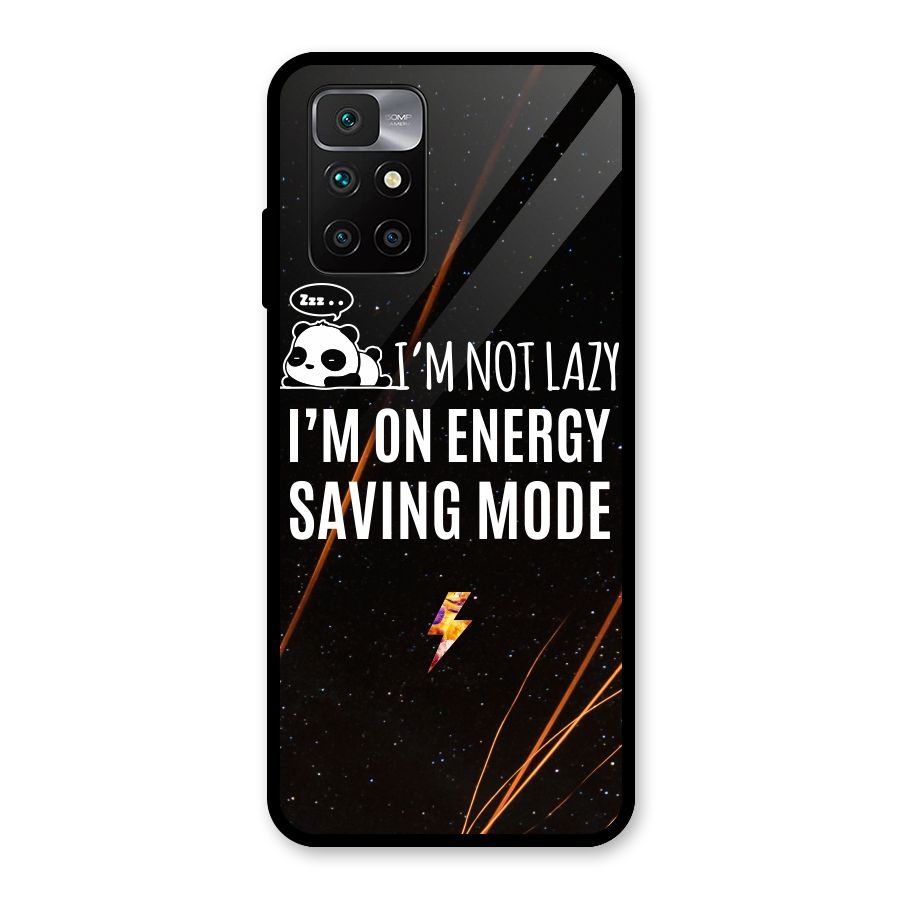 Energy Saving Mode Glass Back Case for Redmi 10 Prime