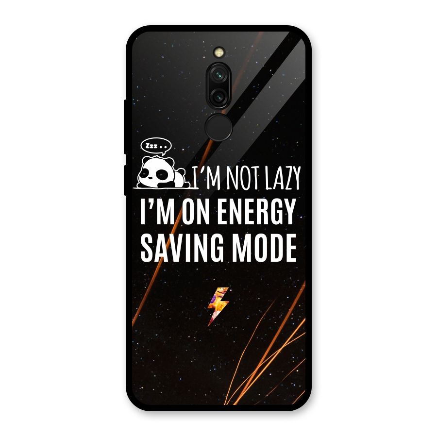 Energy Saving Mode Glass Back Case for Redmi 8