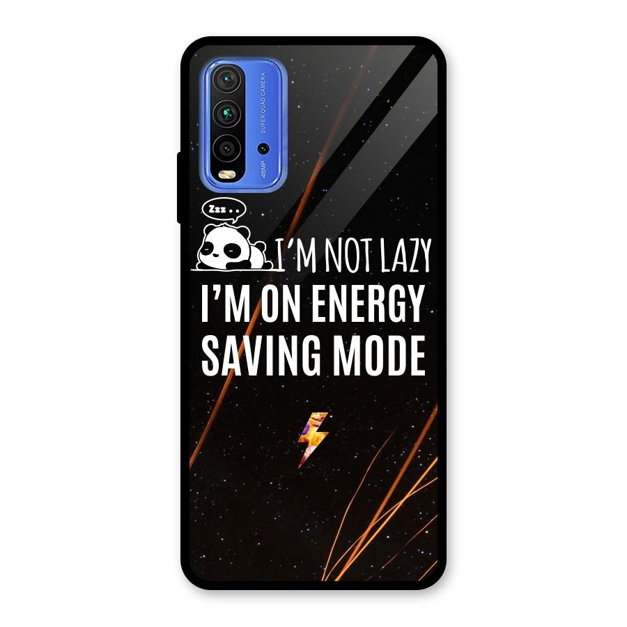 Energy Saving Mode Glass Back Case for Redmi 9 Power
