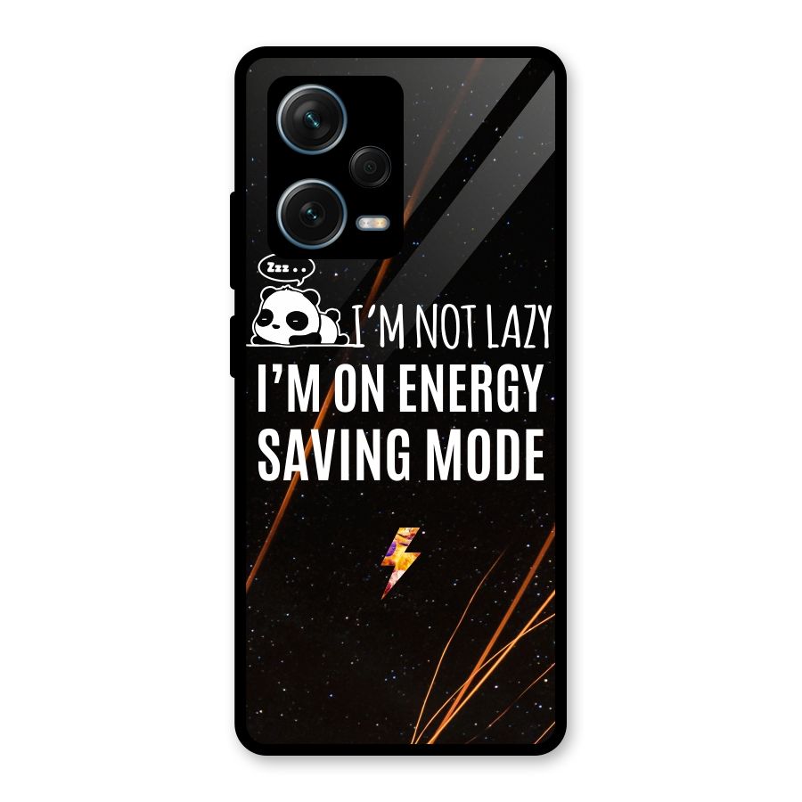 Energy Saving Mode Glass Back Case for Redmi Note 12 Pro Plus 5G