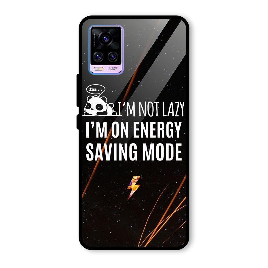 Energy Saving Mode Glass Back Case for Vivo V20 Pro