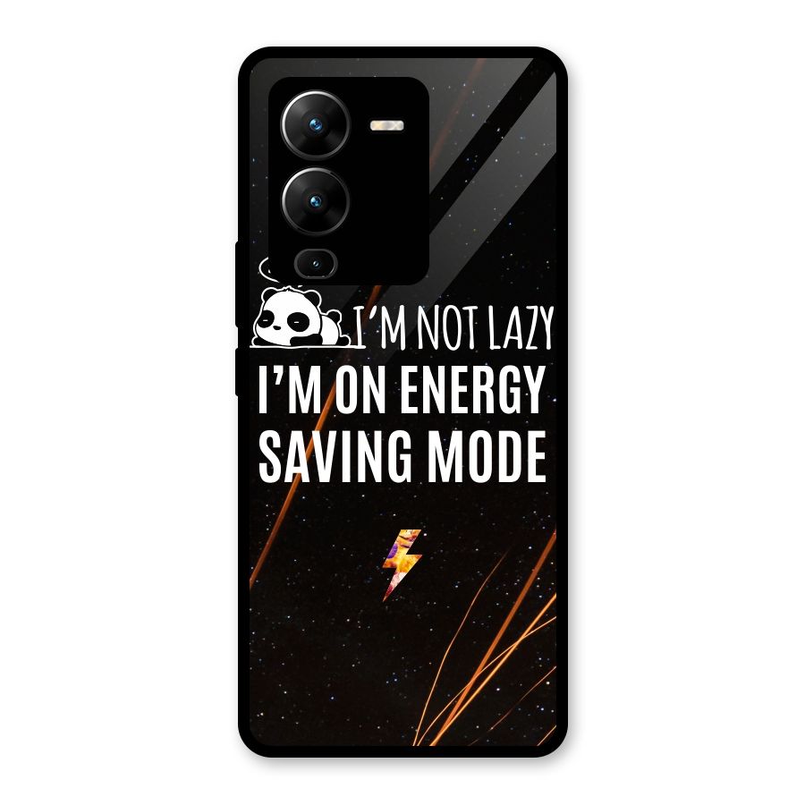 Energy Saving Mode Glass Back Case for Vivo V25 Pro