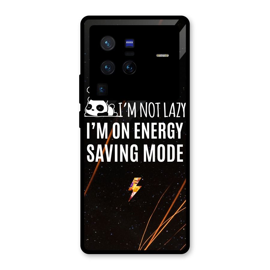 Energy Saving Mode Glass Back Case for Vivo X80 Pro