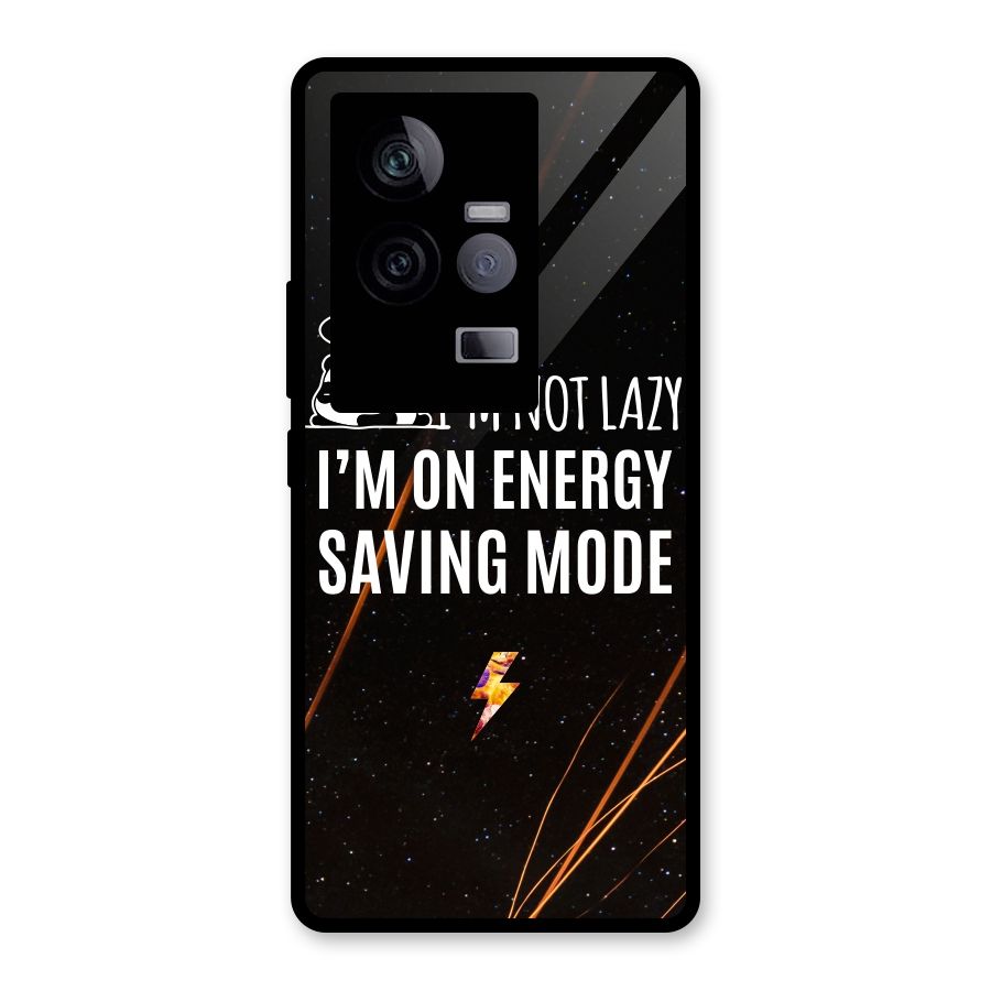 Energy Saving Mode Glass Back Case for Vivo iQOO 11 5G