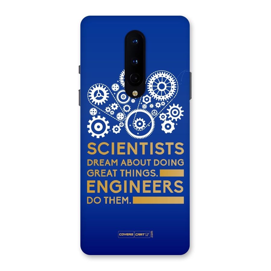 Engineer Back Case for OnePlus 8