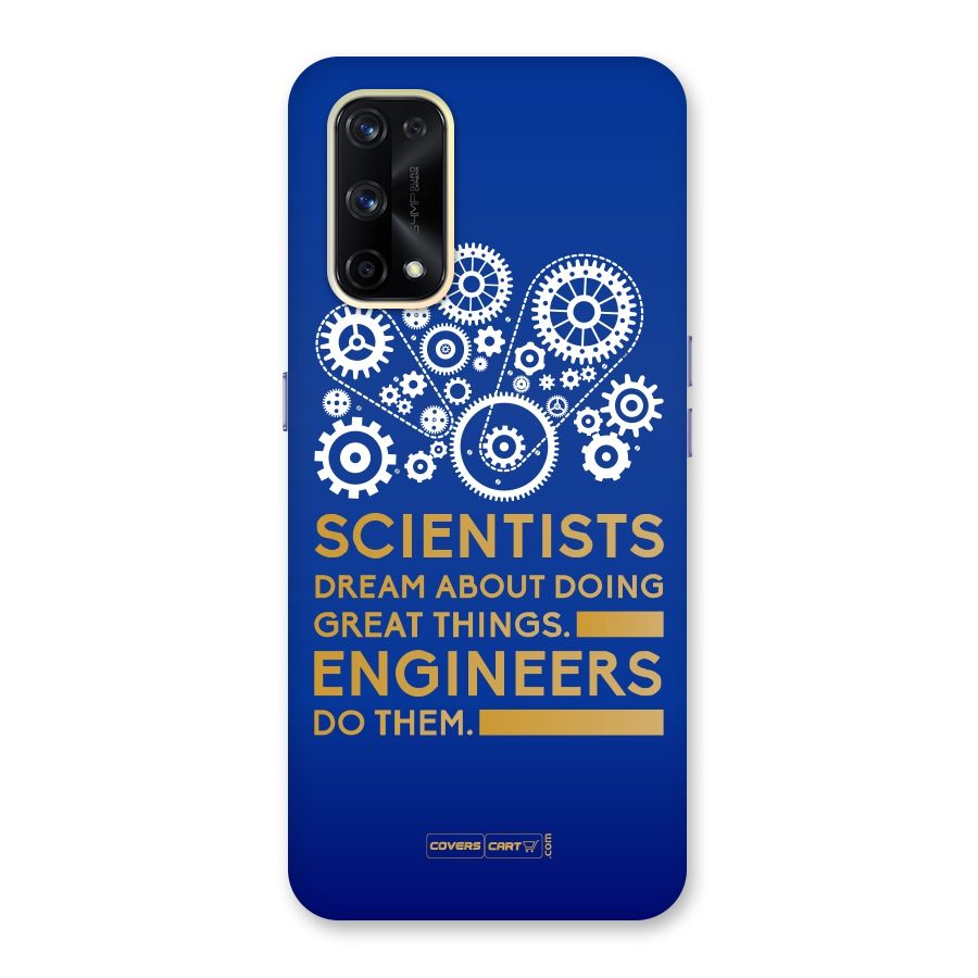 Engineer Glass Back Case for Realme X7 Pro
