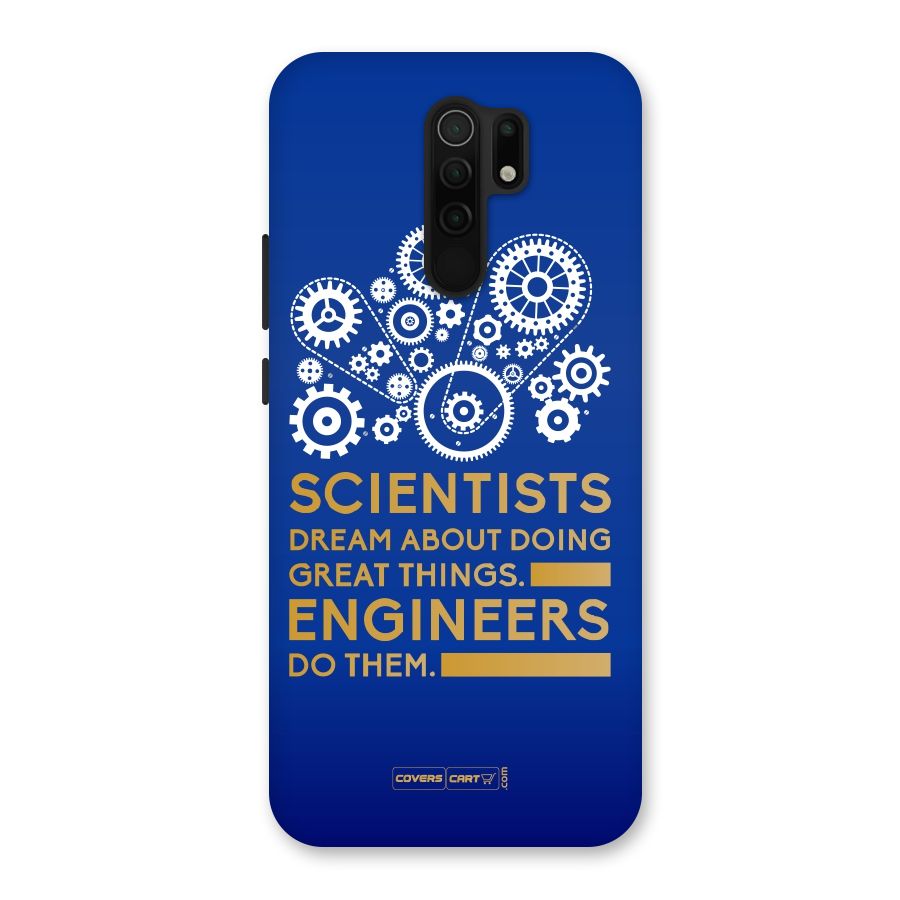 Engineer Back Case for Redmi 9 Prime