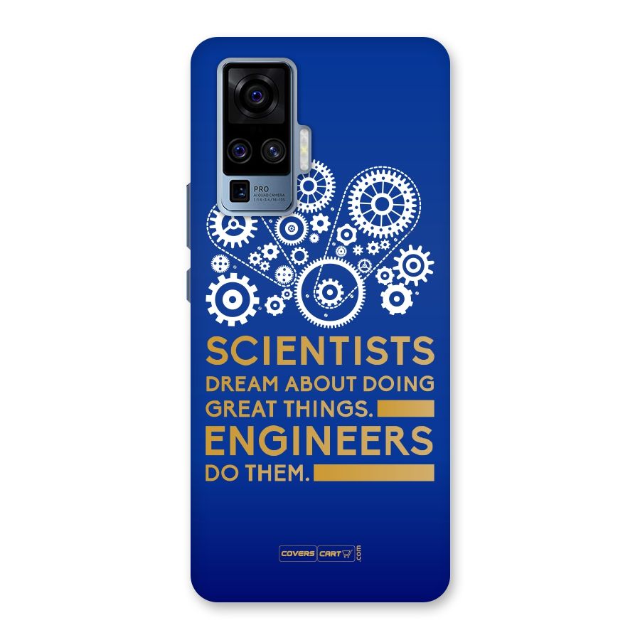 Engineer Back Case for Vivo X50 Pro