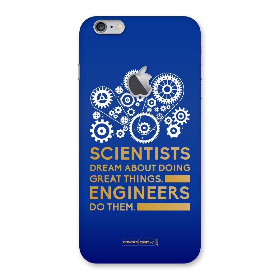 Engineer Back Case for iPhone 6 Plus 6S Plus Logo Cut
