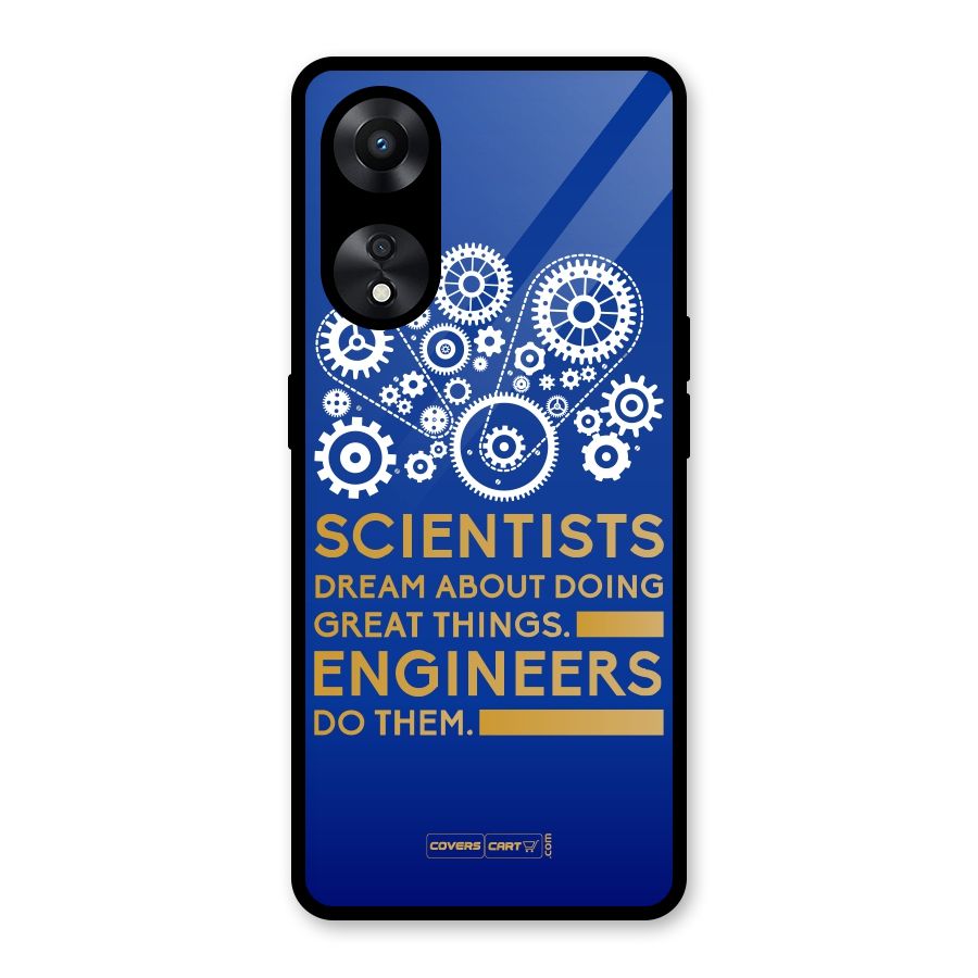 Engineer Glass Back Case for Oppo A78