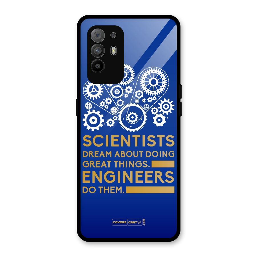 Engineer Glass Back Case for Oppo F19 Pro Plus 5G