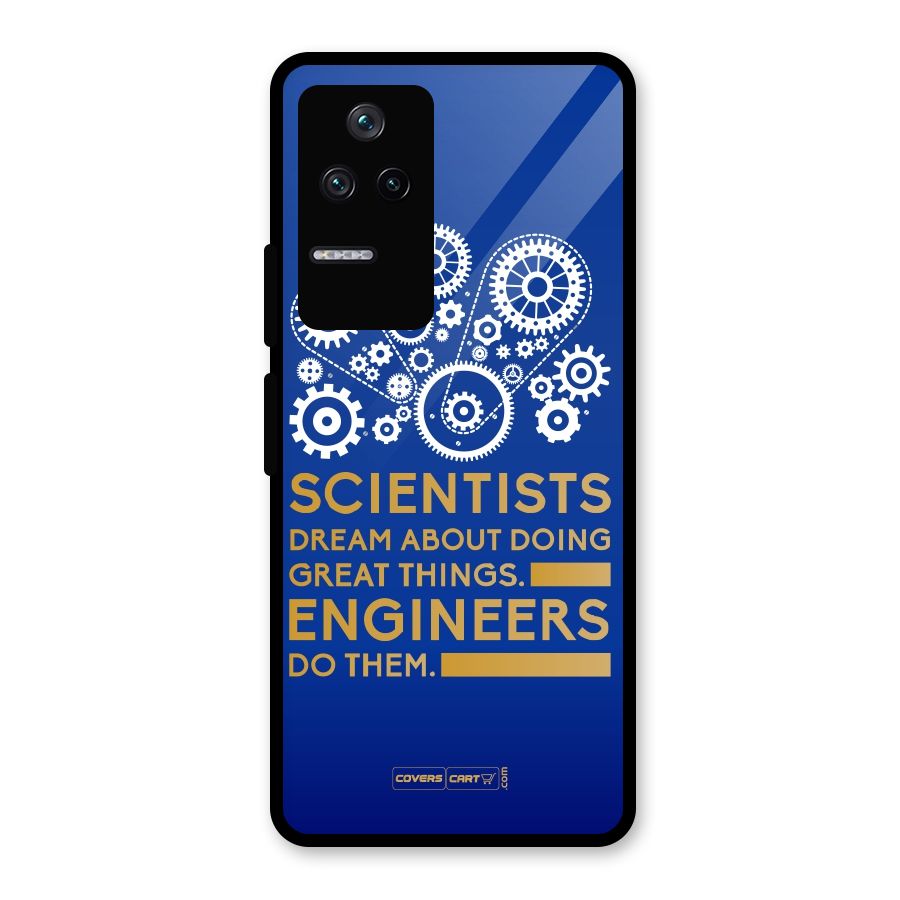 Engineer Glass Back Case for Poco F4 5G