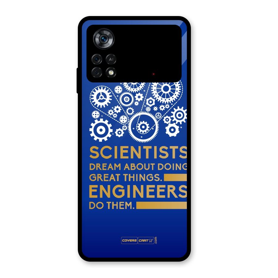 Engineer Glass Back Case for Poco X4 Pro 5G