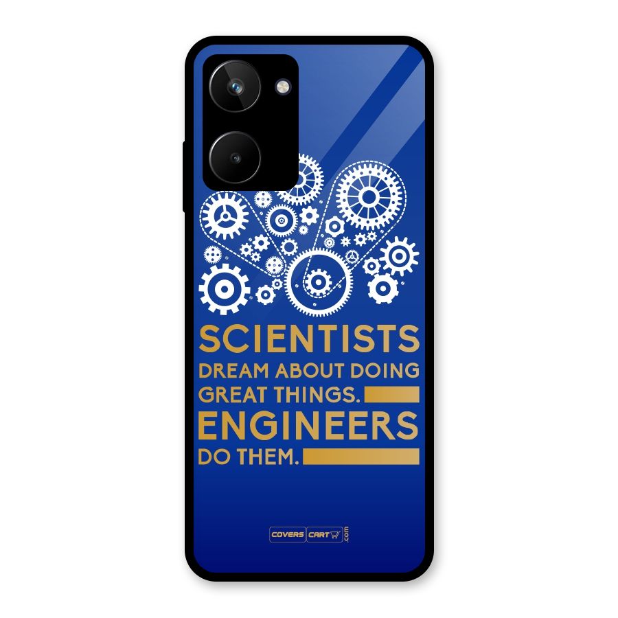 Engineer Glass Back Case for Realme 10