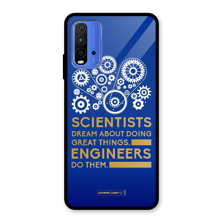 Engineer Glass Back Case for Redmi 9 Power